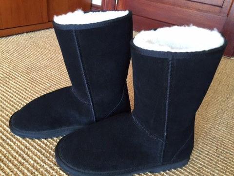 Genuine sheepskin boots for sale