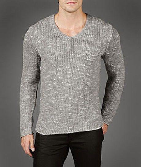 Incredible John Varvatos wool sweater, fitted v-neck