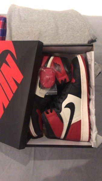 AJ1 Bred Toe UK11