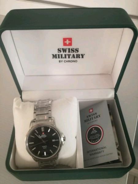 Swiss military wrist watch