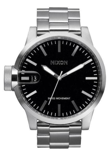 Nixon 'THE CHRONICLE' stainless steel MAGNIFIED watch ( to sell or swop )