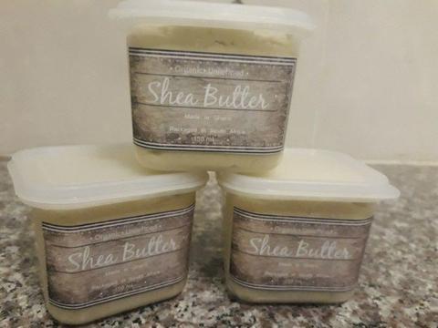 Raw Shea Butter & Organic African Black Soap