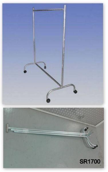 Clothing Rails - Galvanized Strong & Durable