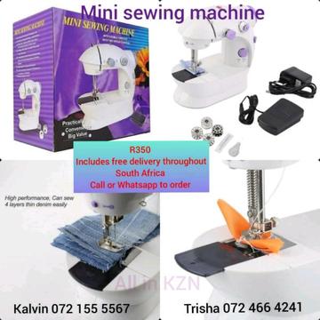Free delivery! Mini sewing machine