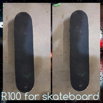 1 Secondhand skateboard