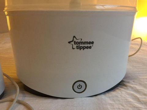 Tommee Tippee electric steriliser and bottle warmer set