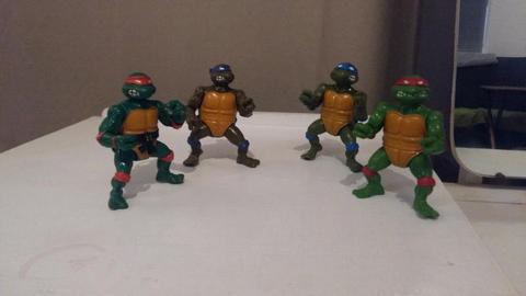 Teenage mutant ninja turtles from the 80's