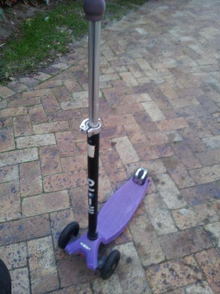 micro scooters - two