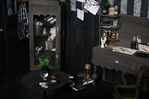 Detailed Handmade Witches Minture Barbie Doll Room