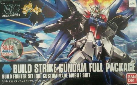 Action Figure Toy Bandai HGBF Strike Gundam Full Package Model Kit (1/144)
