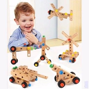 Unique Gifts - Wooden demolition/assembly DIY chairs children ‘s educational toy