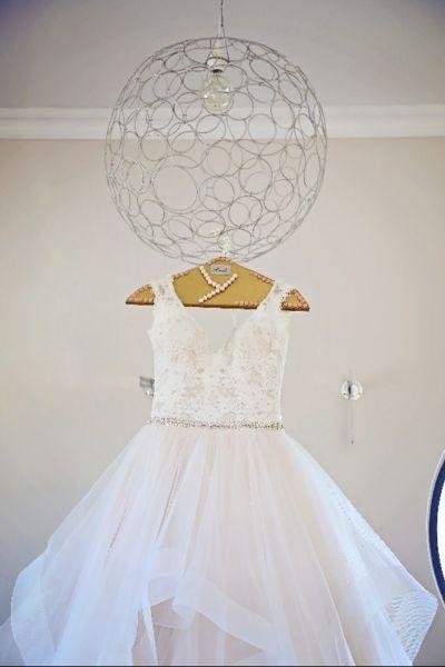 The perfect wedding gown for a fairy-tale wedding