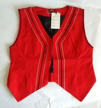 Ethnic themed Waistcoats for ladies. R200 each. Medium and Large only. 4 units