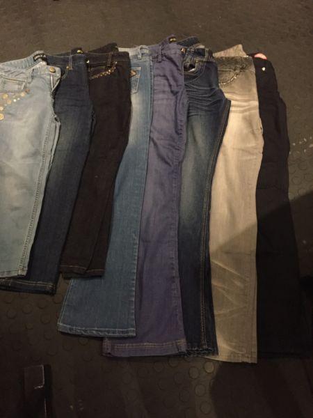 Ladies jeans and pants