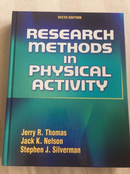 Research methods in physical activity textbook