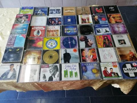 Cds and rack for sale