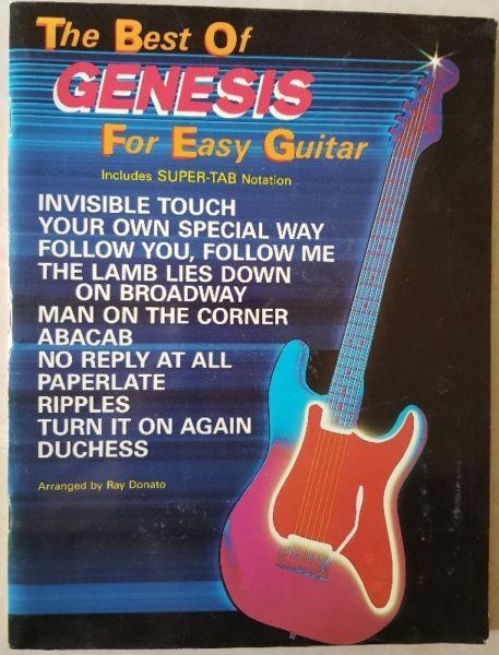 The Best of Genesis For Easy Guitar Book