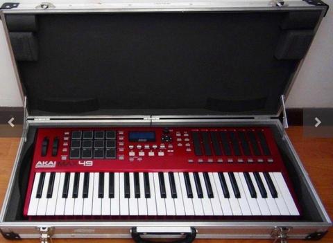 Midi Controller Keyboard - Boss foot pedal included