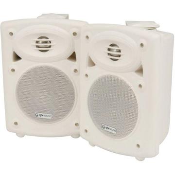 Qtx Sound Qr5w Active Abs Speakers 5in White (pair) Brand New