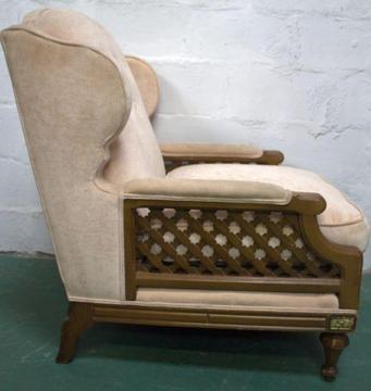 Retro Wing-back Lounge Chair - R1,200.00