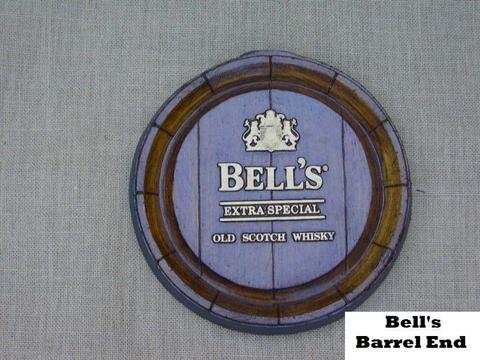Bell's Scotch Whisky Barrel Ends. Brand New Products