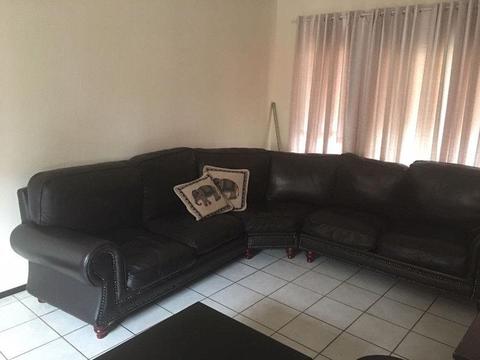 100% Genuine leather Couch