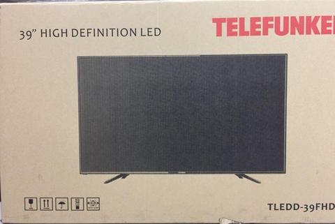 Dealers special:TELEFUNKEN 39” FULL HD LED BRAND NEW