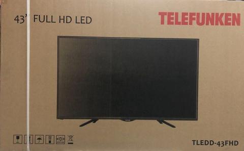 Dealers special:TELEFUNKEN 43” FULL HD LED BRAND NEW
