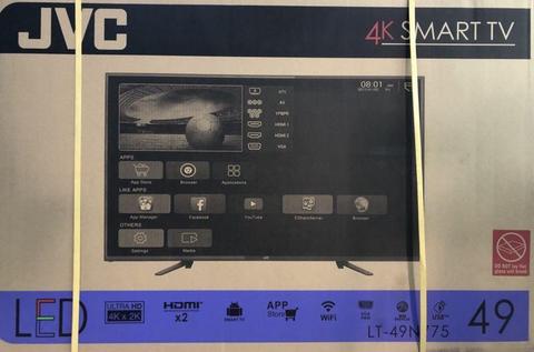 Dealers special:JVC 49” SMART 4K ULTRA HD LED BRAND NEW