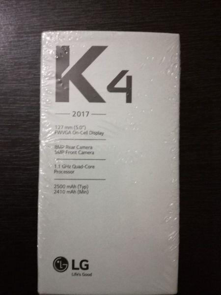 Brand New LG K4 2017
