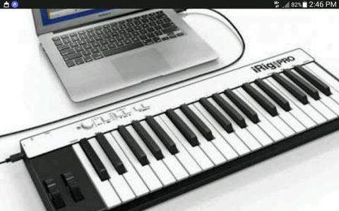 Wanted piano keyboard