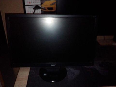 Monitor and keyboard + mouse