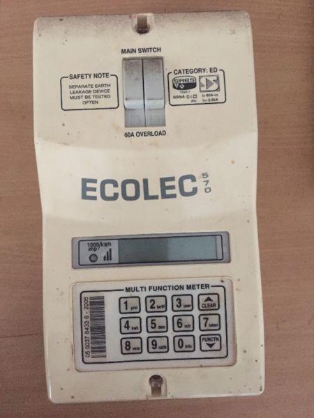 For sale Tenants prepaid meter - can be installed in a flat etc