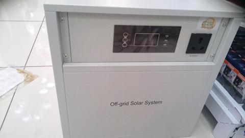 complete Solar systems to power Lights, TV and Radio