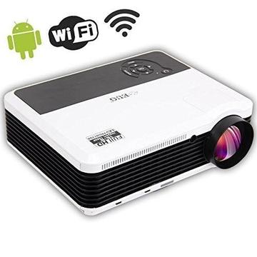 EUG X88+ Android Bulit-in Wireless WiFi Full HD LED 3D Ready Projector 3600 Lumens