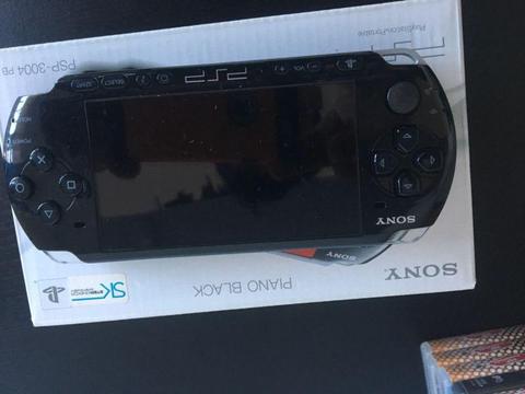 PSP with games