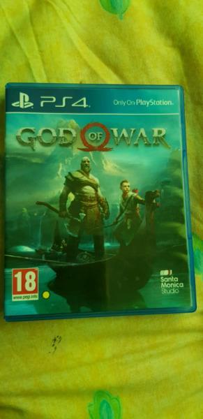 God of war 4 and gts for sale