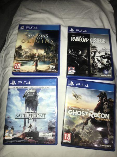 PlayStation 4 games for sale