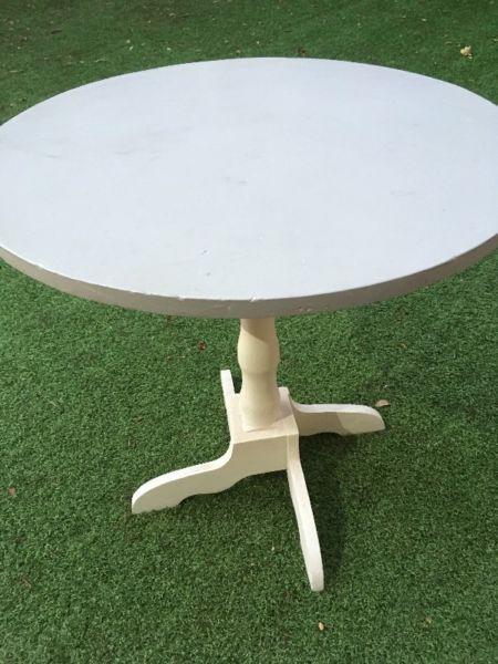 Stunning freshly painted side table
