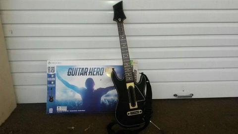 Xbox 360 Guitar Hero (Guitar and Game)