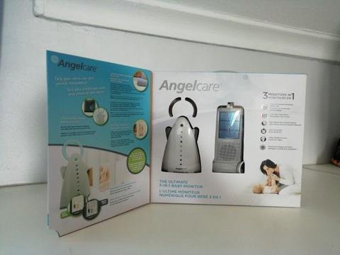 Angelcare baby video monitor with movement and breathing pad as good as new