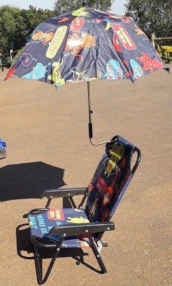 Kiddies Camp Chair with Umbrella
