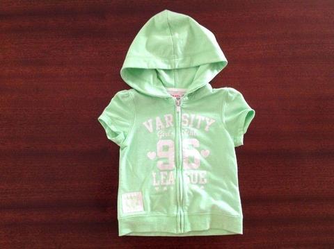 Girls Sleeveless Hoodie 5-6yrs