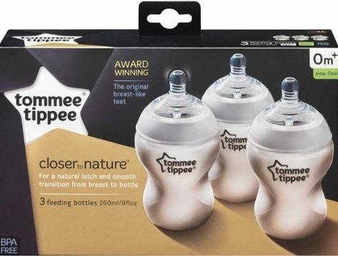 NEW Tommee Tippee Baby Bottles + Insulated Bottle Bag + Teats