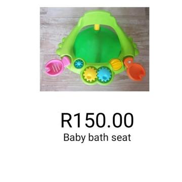 Baby bath seat