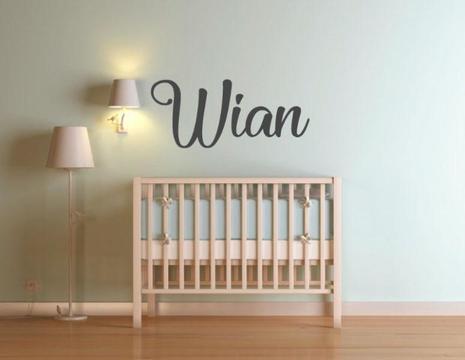 Custom made nursery decor - affordable!