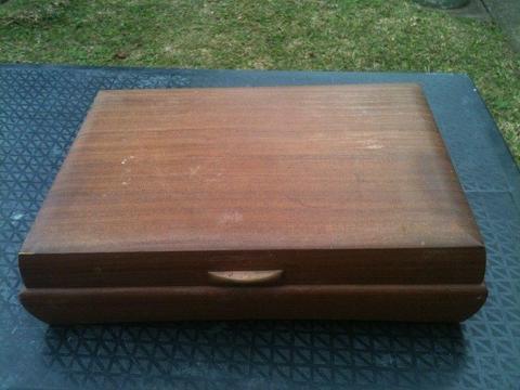R60.00 ... Wooden Cutlery Box. Size: 41 X 29 X 10 cm