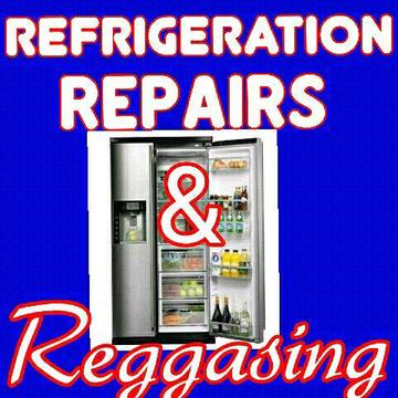 RE GAS FRIDGES AND FREEZERS ON SITE