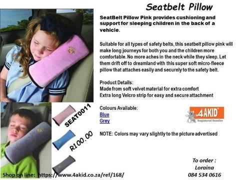 Seatbelt Pillow #carseatbeltpillow