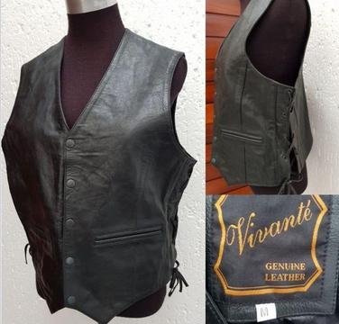 Genuine Leather Waistcoat
